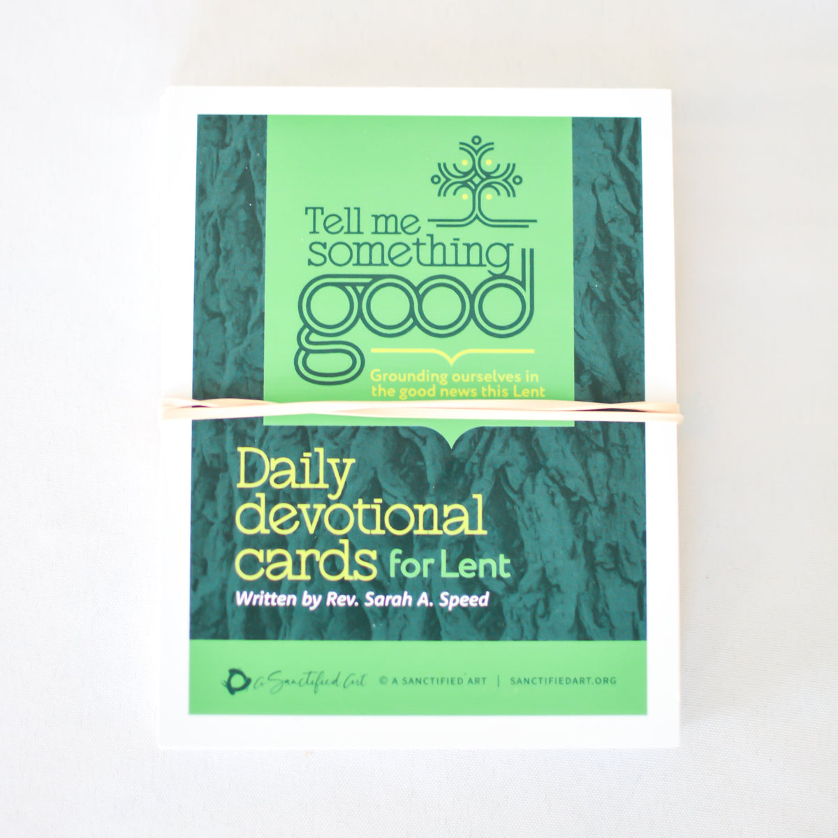 Tell Me Something Good Daily Devotional Cards for Lent (Printed Copies)