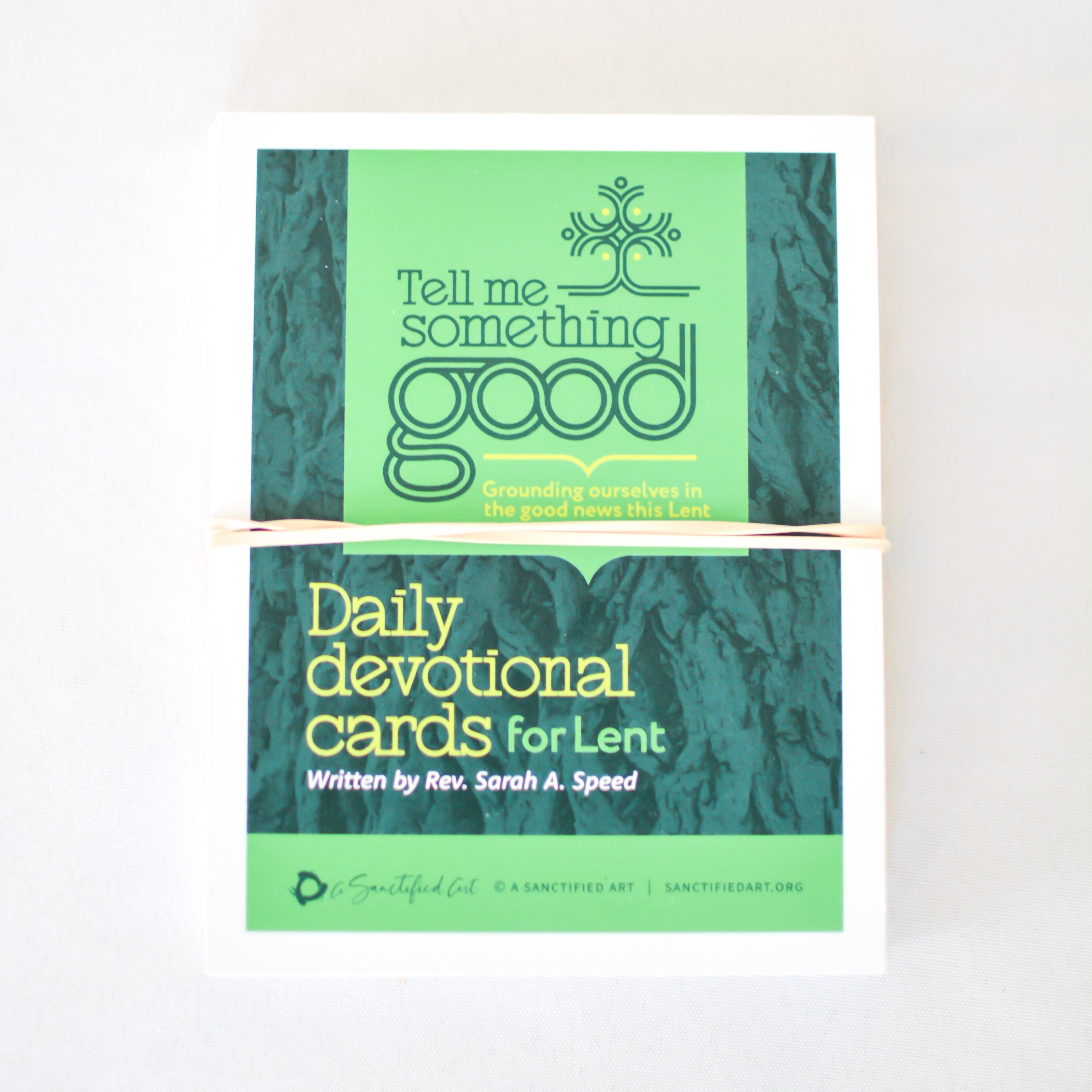 Tell Me Something Good Daily Devotional Cards for Lent (Printed Copies)