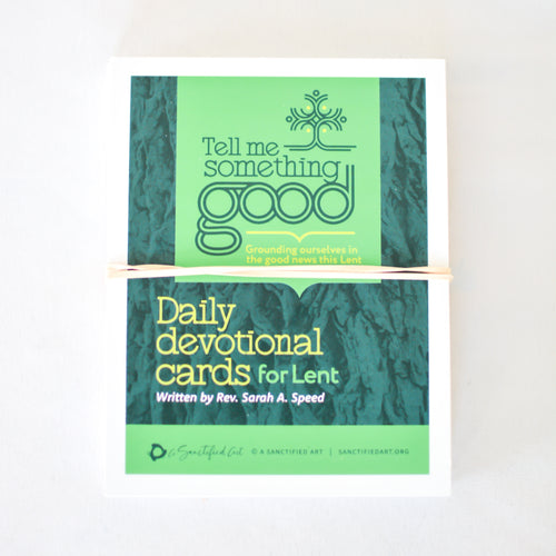 Tell Me Something Good Daily Devotional Cards for Lent (Printed Copies)
