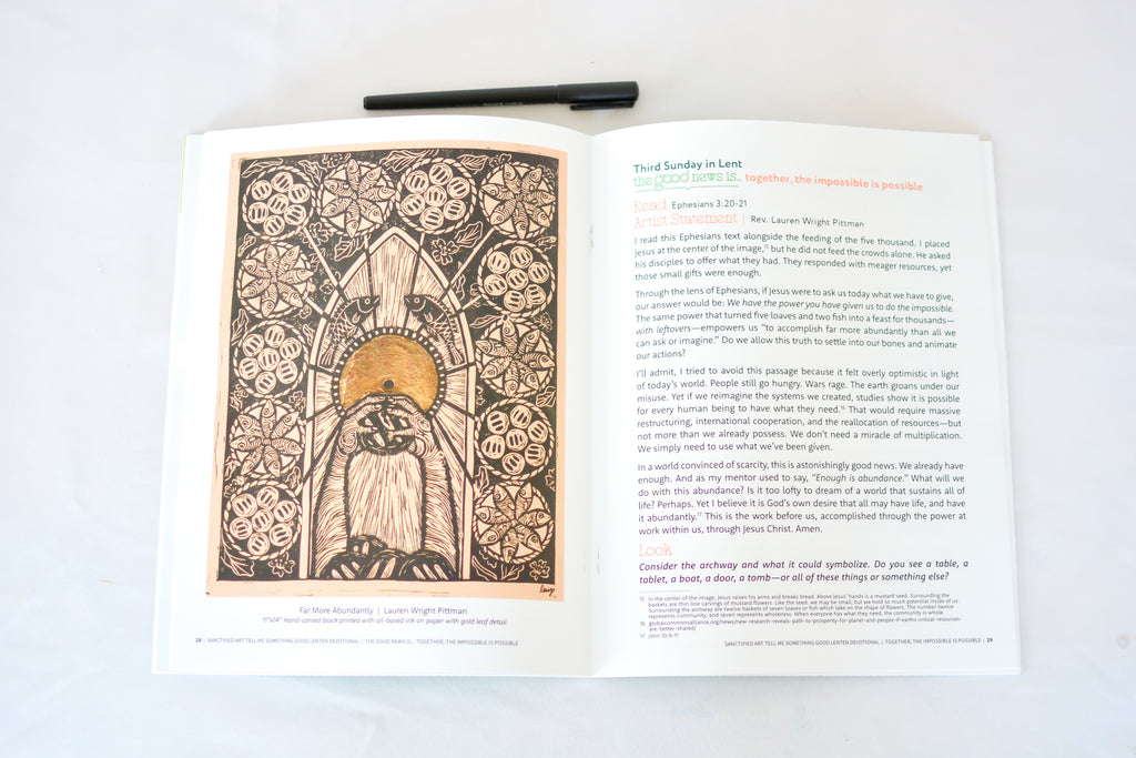 Tell Me Something Good Lent Devotional Booklet (Printed Copies) [Large size]