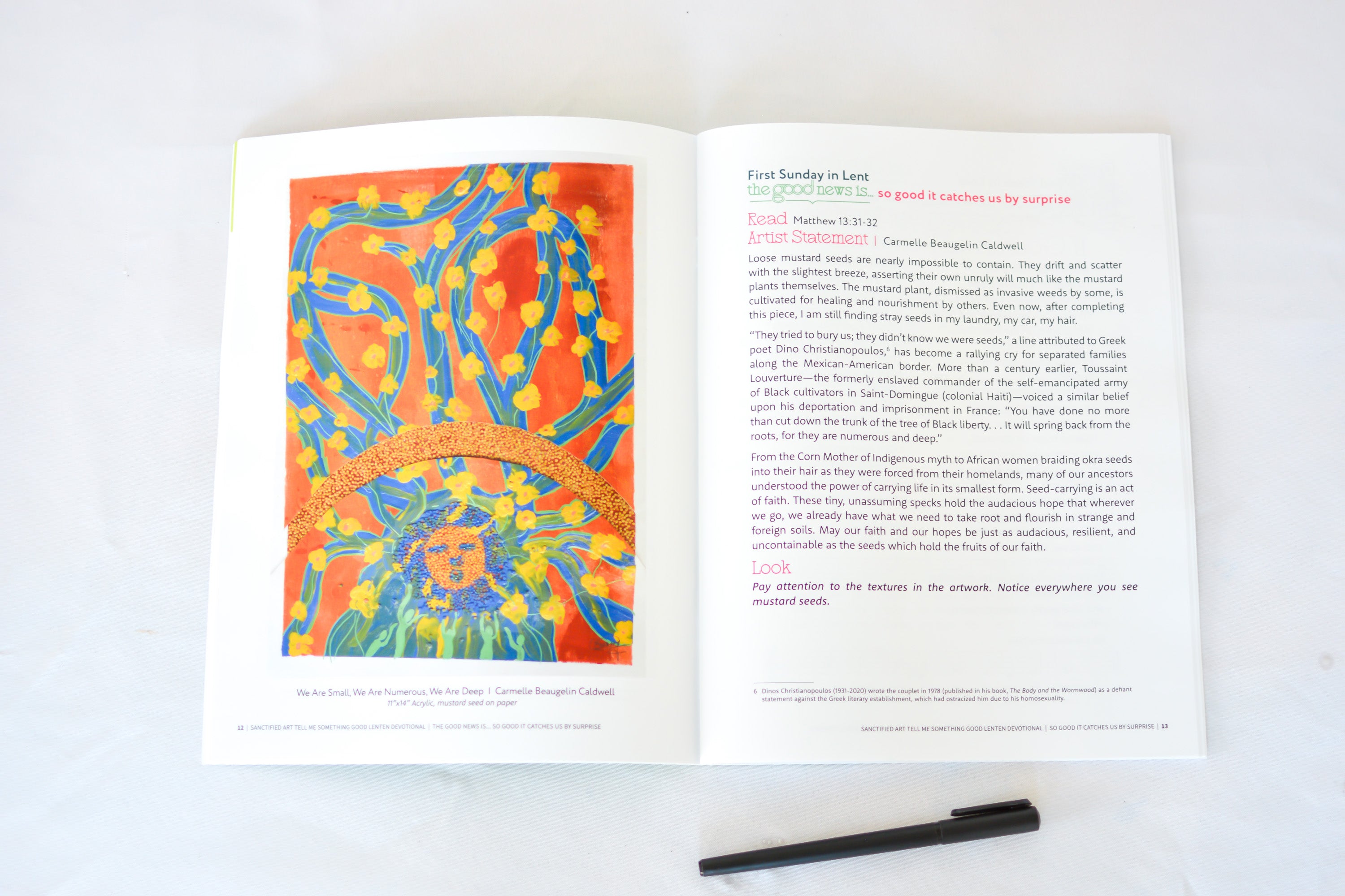 Tell Me Something Good Lent Devotional Booklet (Printed Copies) [Large size]