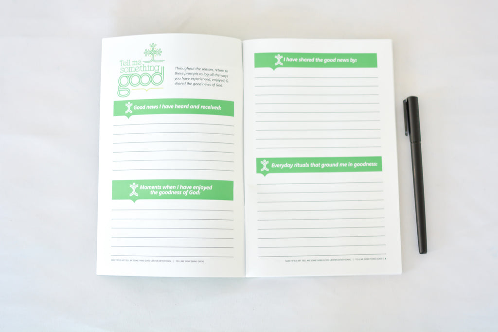 Tell Me Something Good Lent Devotional Booklet (Printed Copies) [Standard size]